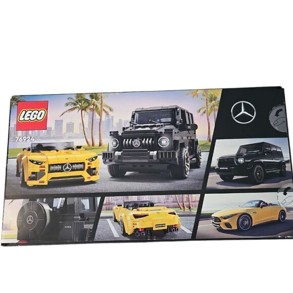 LEGO Speed Champions 76924 Mercedes AMG G 63 & AMG SL 63 808pcs NWT - Picture 3 of 3